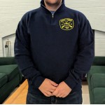 EYCC Crest Unisex Navy 1/4 Zip