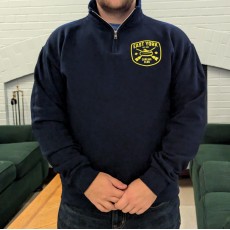 EYCC Crest Unisex Navy 1/4 Zip